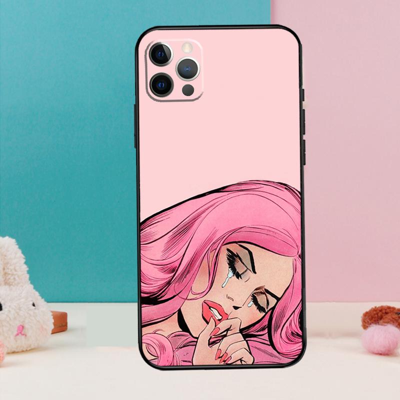 Nun Pop Art Phone Case For iPhone 17 Air 16 15 14 13 12 11 Pro Max 12 13 mini 15 16 Plus 16e Cover Coque