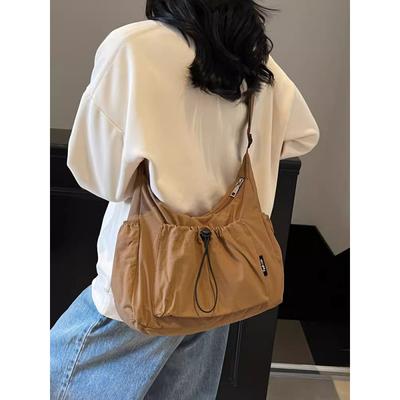 1 2026 New Women's Large Capacity Crossbody Bag Casual College Student Daily Commute Travel Lightweight Shoulder Bag