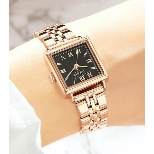 [Julius] Elegancki damski zegarek metalowy + zestaw narzędzi z metalowym paskiem JA-1354, popularne koreańskie zegarki