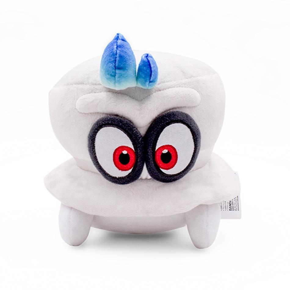 Charmantes kleines Kuscheltier Super Mario Odyssey White Cappy Normalform 8" Plüschtier für Kinder