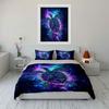 Galaxy Style Turtle Decor Set Multiple Sizes Kid'S And Adults' Bedroom Exquisite 3Pc Bedding Set, Gift