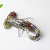 Hammerhead Shark Resin Art Sculpture With Natural Crystal Stones For Office Decor And Gift Giving