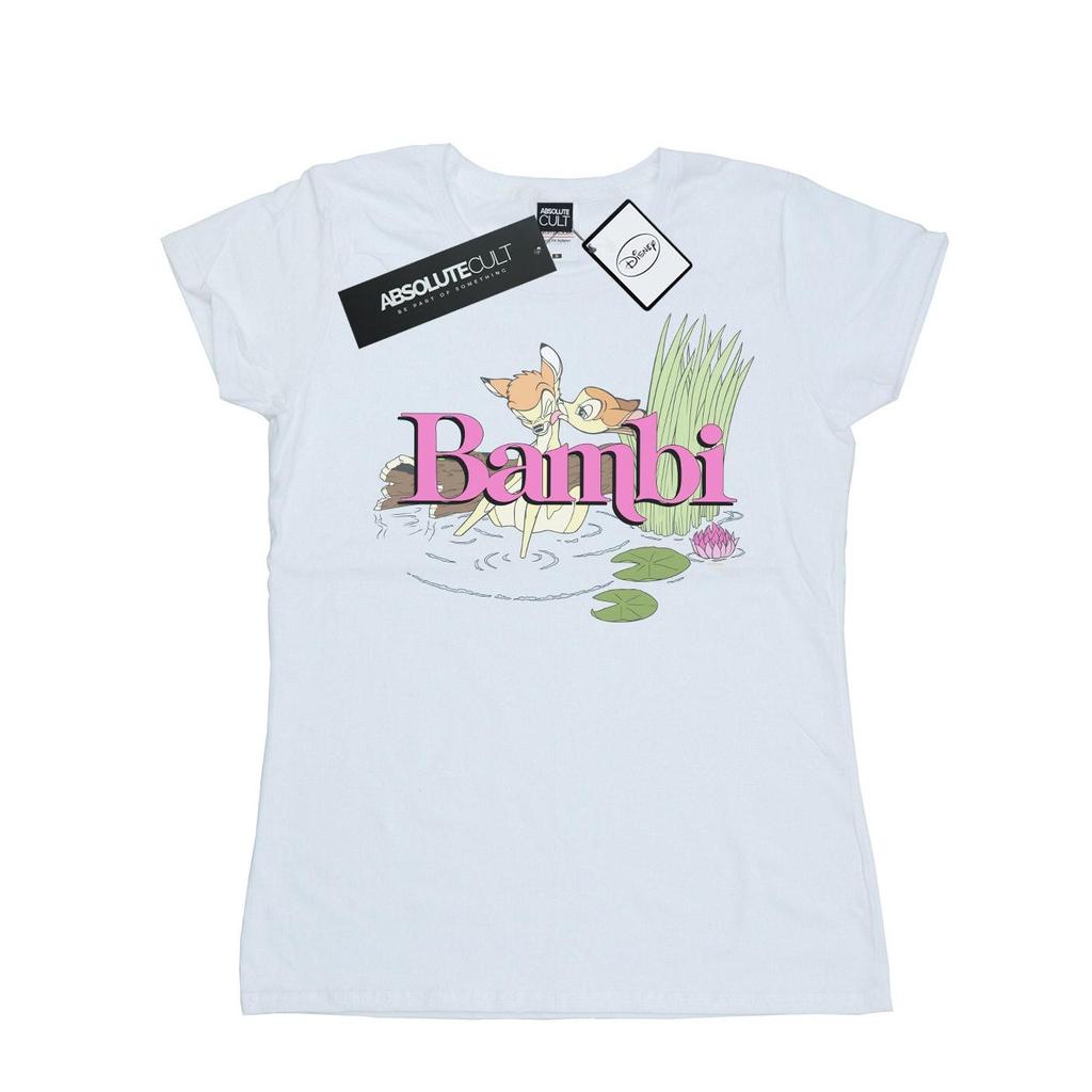 Disney Womens/Ladies Bambi Kiss Cotton T-Shirt