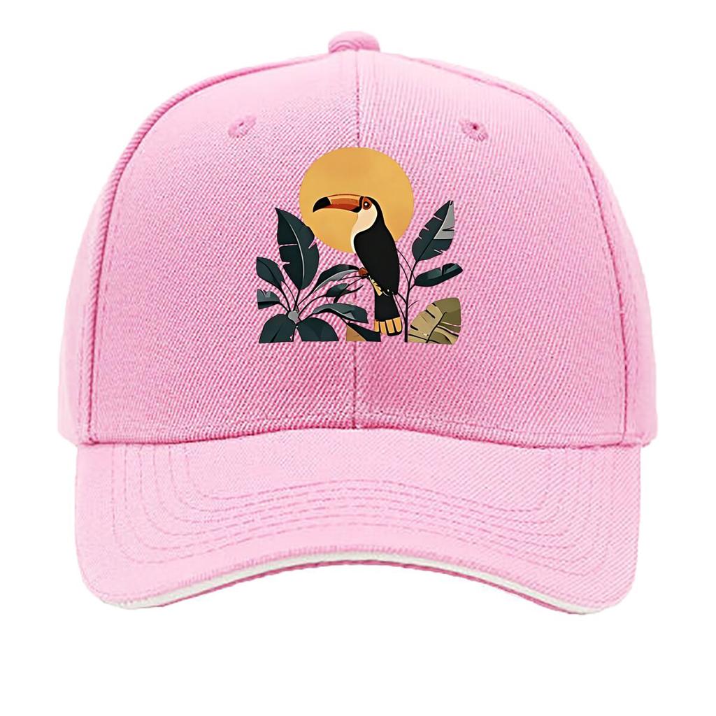 Unisexs Funny Kookaburra Bird Print Adjustable Baseball Cap Outdoor Casual Hat Suitable for Sports Sandwich Baseball Cap
