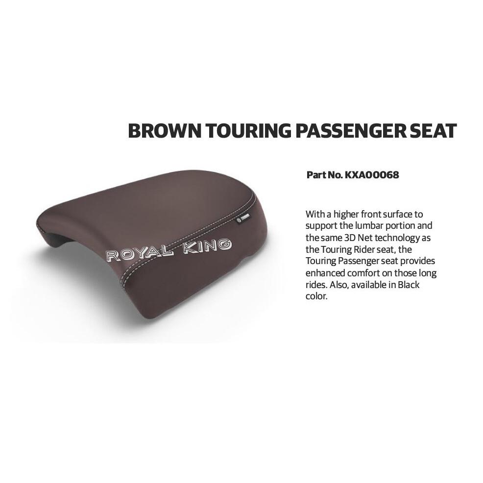 Royal Enfield "Brown Touring Seat Combo Pack of 4" "Meteor 350"