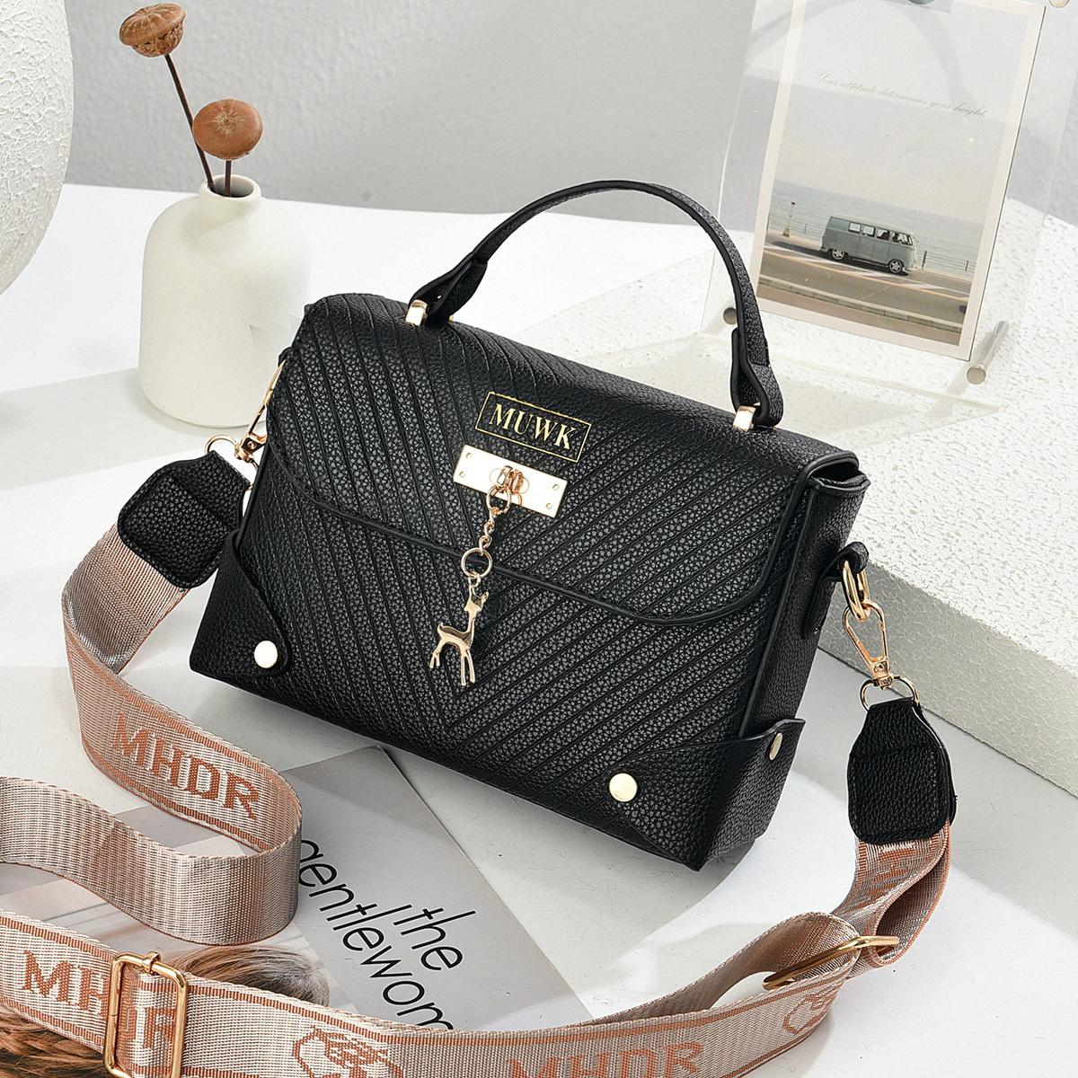 Womens Pu Leather Bag Women Simple Fashion Brand Shoulder Bag Female Small Crossbody Bags