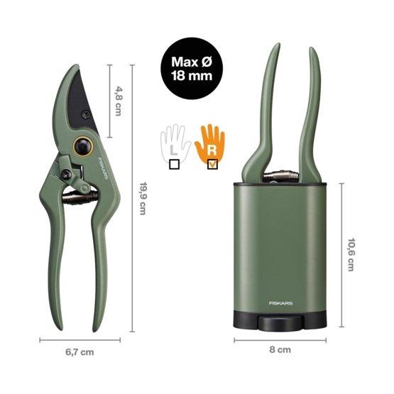Plant Care Pruning Shears With Container - Fs-1075314