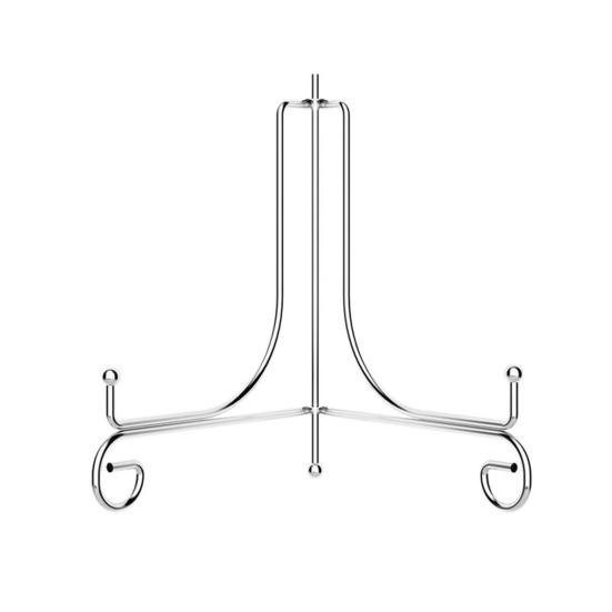 Iron Plate Stand Foldable Picture Frame Display Stand Small Tabletop Easel Holder for Display Photo Frames Plates Card Record Book