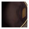 MIU MIU Leder Logo Stoff Umhängetasche Damen Umhängetasche Dunkelbraun 5NE851_2DU5_F0324