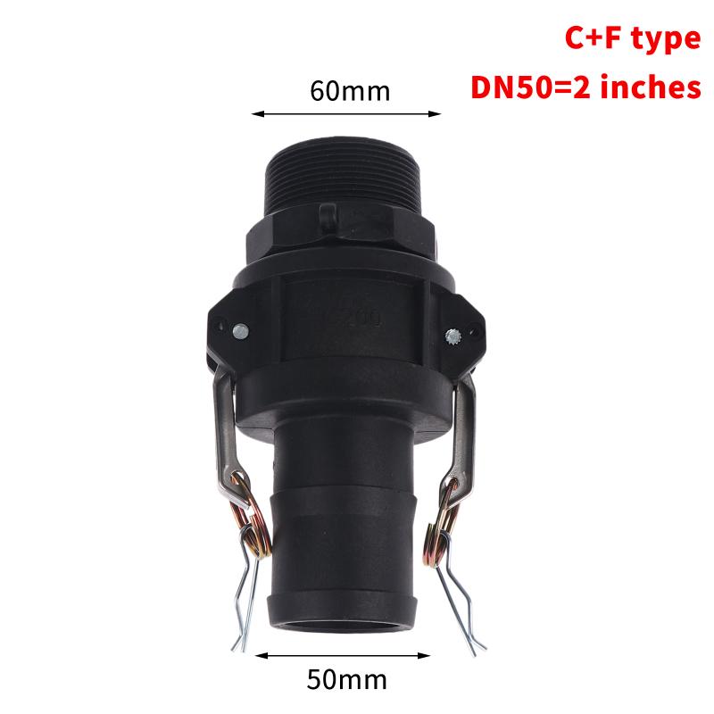PP Quick Joint Type C+F Chemical Plastic Acid And Alkali Resistance Flexible Buckle Type Wire Hose Quick Connection Head C300