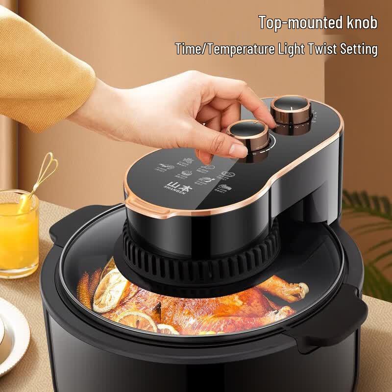 Yamamoto 5L Smart Air Fryer with Visual Lid CN plug (adapter included)