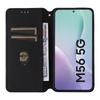For Samsung Galaxy F56 5G/M56 5G Case Wallet Rhombus Imprinted Leather Phone Cover