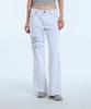 LARTIGENT L11 Ribbon Bootscut Pants(White)