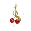 Cute Cherry Bag Charm Pendant Keychain Women'S Exquisite  Cherry Bag Accessories High-Grade Pendant Gift