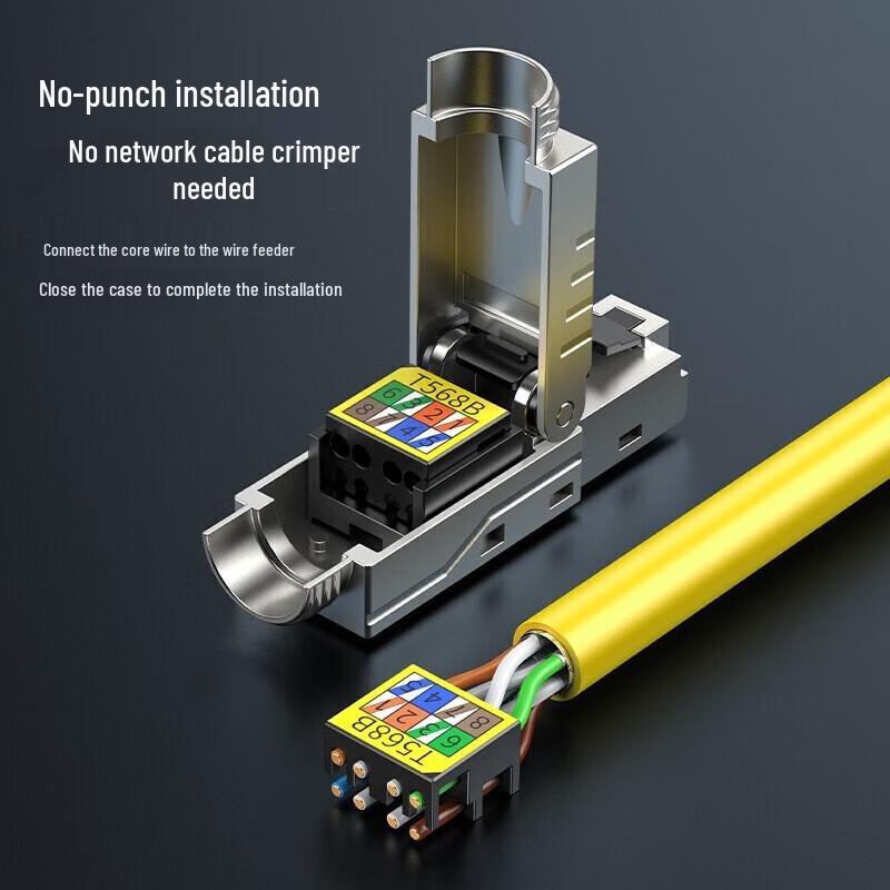 UGREEN Cat8 Tool-Free Shielded RJ45 Connector