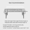 Nordic Style Jacquard Imitation Cotton Linen Tablecloth Embroidered Fringe Edge Dining Table Cloths Universal for All Seasons Taplak Meja Rectangular