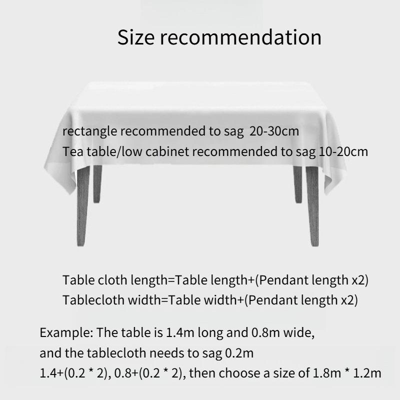 Nordic Style Jacquard Imitation Cotton Linen Tablecloth Embroidered Fringe Edge Dining Table Cloths Universal for All Seasons Taplak Meja Rectangular