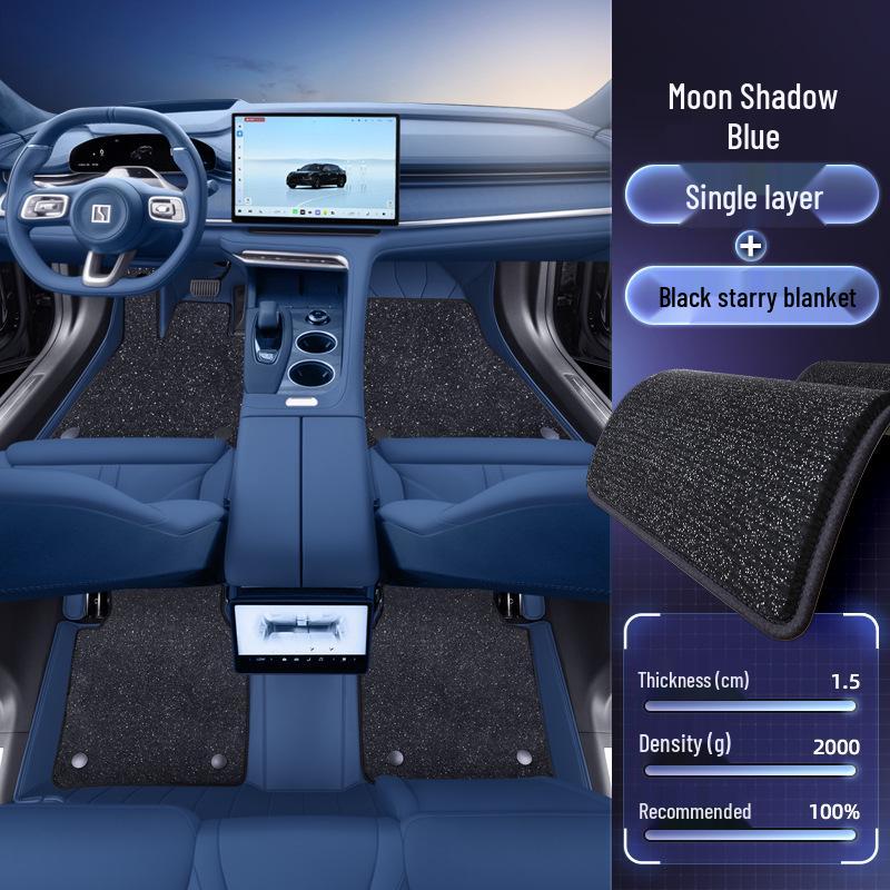 Full-Coverage Floor Mats for JiKrypton 001, Model 2026 - Interior & Trunk Modification Kit