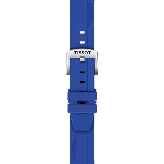[Tissot] Official Blue Silicone Strap Lug 18MM T852.051.023