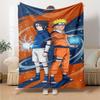 Naruto Blanket Warmthful Decor Suitable for Livingroom Office Bed Four Seasons Universal Digital Print Perfect Gift for Relatives and Friends