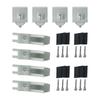 Solar Panel Module Aluminum Bracket Rail Fastening Rail Trapezoidal Roof Mount Trapezoidal Roof Mount Solar Rail