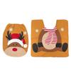 2PCS/SET Decoration Festive Atmosphere Cloth Durable Toilet Multi-element Toilet Cover Gift Christmas Cozy Bathroom