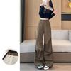 Women Spring Summer Korean New Outdoor Hiking Pants High Waist Loose Sports Wide-leg Trousers