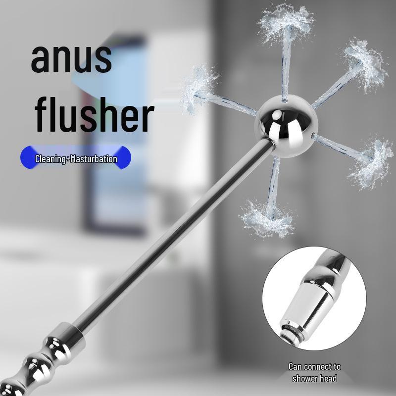 Metal Anal Dilator & Dual-Use Butt Plug for Expansion Training