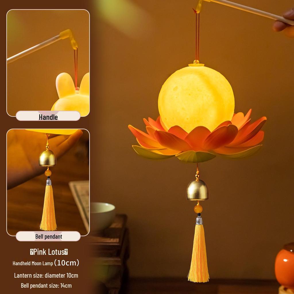 Mid-Autumn 2025 Jade Rabbit Children’s Luminous Handheld Lantern
