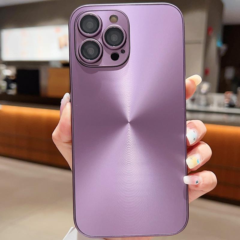 iPhone 16 Aurora CD Pattern Case for 15 Pro Max, 14, 13, & 12 - Simple, Hard Shell, Frosted Design