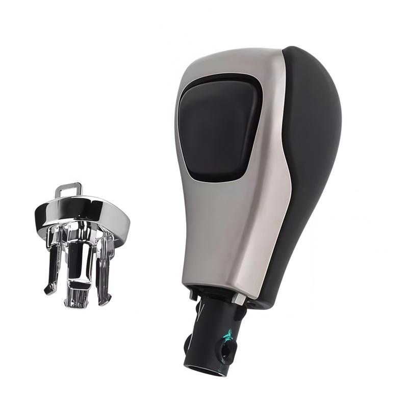 Black and Brown Gear Shift Knob for Jeep For Cherokee 2014-2019 Automatic Transmission 316 Stainless Steel OEM 5YD291X9AB