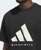 Adidas Basketball Tee - Black / Jx5575