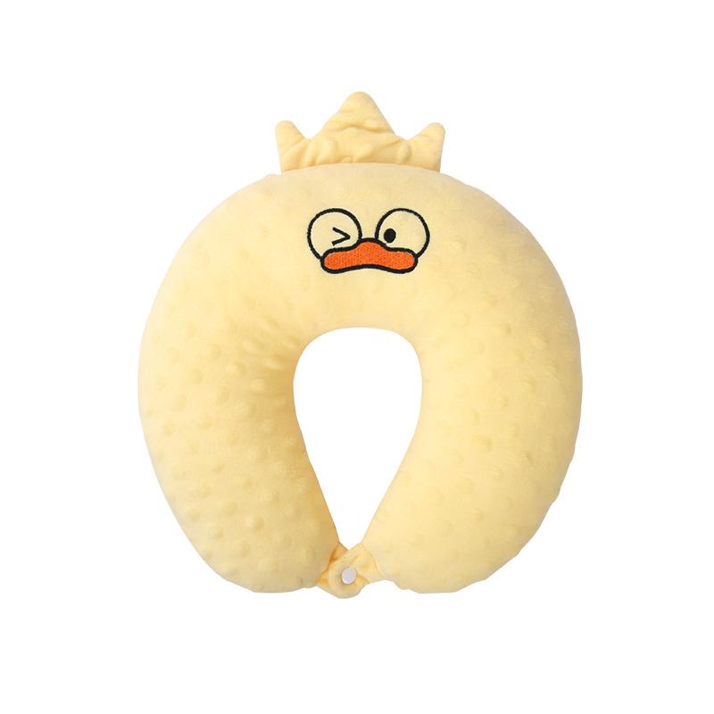 Beanie Velvet Neck Pillow Newborn Baby Pillow Flat Pillow Cushion Baby Shaping Pillow Cotton Head Protection Pillow