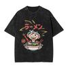 New Anime Dragon Ball Z Printed Tshirt Mens and Womens Washed Tshirt High Quality Vintage Cotton Tshirt Harajuku Tops
