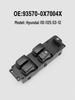93570-0X700 Car Window Switch for Hyundai i10 (03-12) - Right Hand Drive