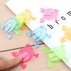 Jumping Frogs 50pcslot Toys Mini Transparent Plastic Children Finger Action Training Toy Birthday Party Favors Little Gifts