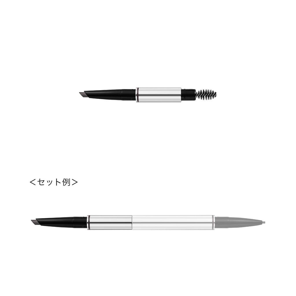 RMK Eyebrow Pencil 01 Screw Brush Type Eyebrow [RMK Official] (M) Gray/With (Naginata Pencil)
