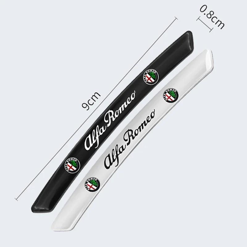 Autostickers Voor Alfa Romeo Auto Styling 4 Stuks Aluminium Velg Sticker Decal Voor Alfa Romeo Giulia Stelvio Giulietta 156 159 14