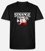 Strange Things Santa Black Adult T-Shirt