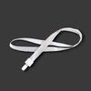 Pack of 50 - 1.5cm Wide Employee ID Badge Lanyards with Integrated Buckle and Card Holder