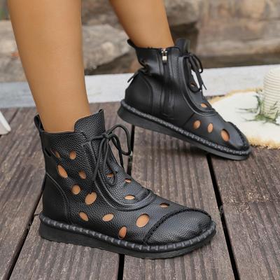 Zapatos casuales de moda con diseño retro y suela plana para mujer, estilo vintage 2025. Diseño cómodo y antideslizante.