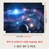 Waterproof 15inch Laptop Stickers Skins for Macbook /HP / Dell / Lenovo / Acer Universal