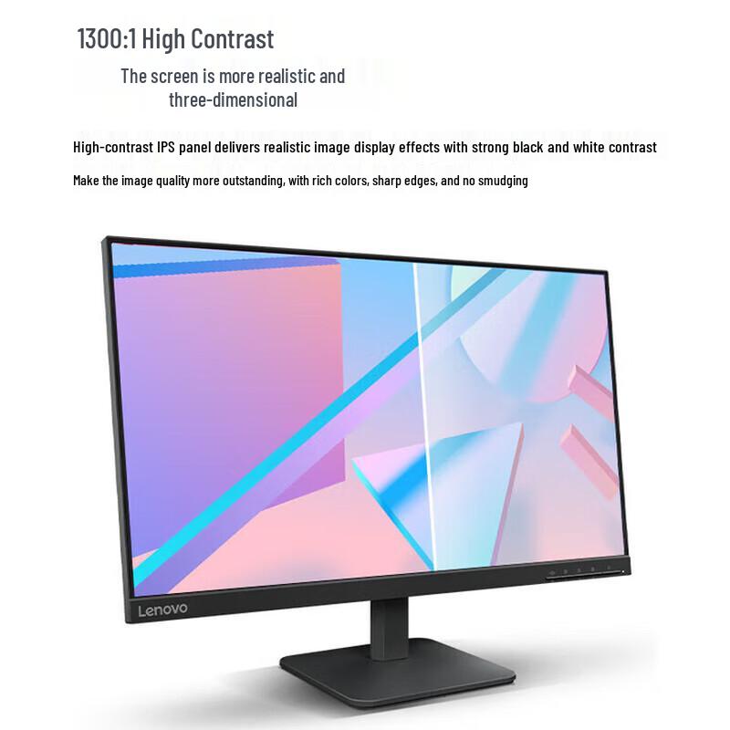 Lenovo L24-4E 23.8-inch IPS Full HD Monitor CN Plug (adapter Included)