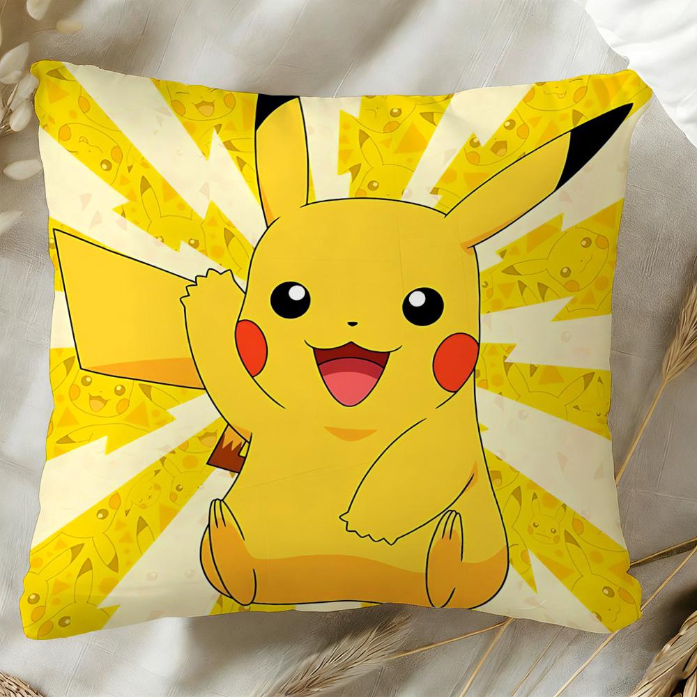 Decorative Pillows P-Pika Q-Chu Cushion Covers For Living Room Cushions Cover Interior Decoration Personalized Gifts Pillow Sofa