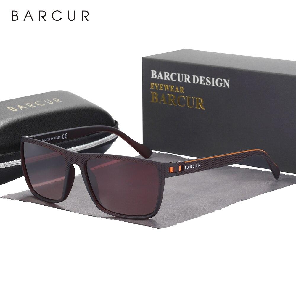 

BARCUR Design TR90 Солнцезащитные очки мужские поляризованные легкие спортивные солнцезащитные очки женские очки аксессуары Oculos UVAB защита