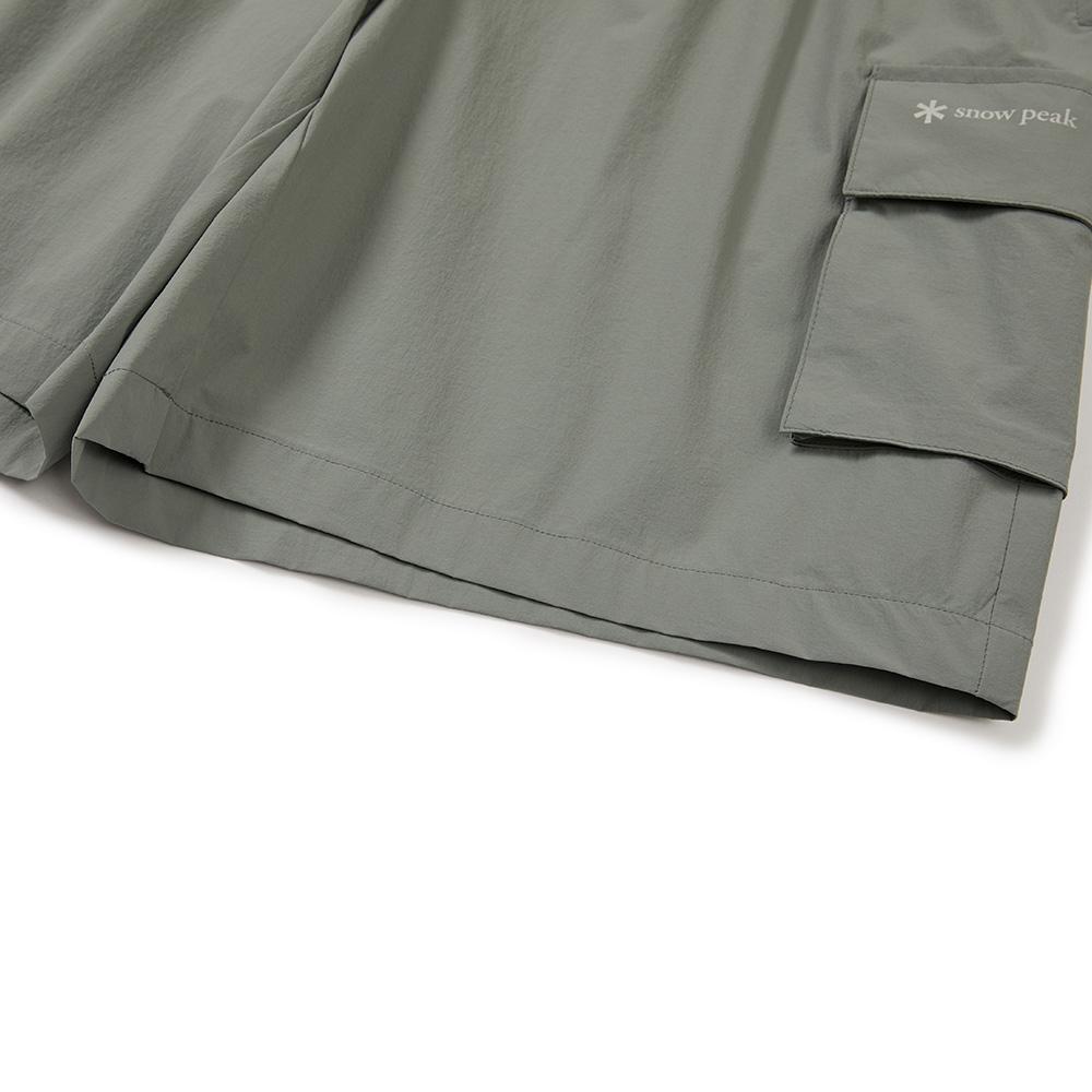 [Snowpeak] Syntech Woven Cargo Shorts Light Khaki (S24MUSHP62)