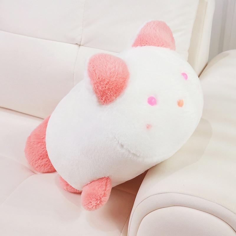Cute Soft Cat Throw Pillow Plush Toy Doll Kitten Doll Girl Company Soothing Doll