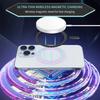 Magnetic Metal Plate Sheet Universal Circle Ring Sticker Compatible MagSafe Wireless Charging Car Phone Mount For iPhone 15