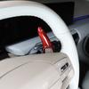 For Kia EV4 2025 2026 Black Red Real Carbon Fiber Steering Wheel Shift Paddle Shifter Extension Accessories