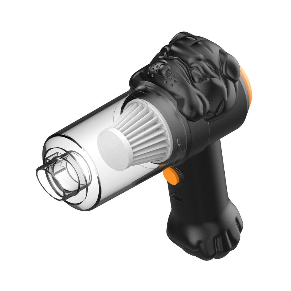 Aspiradora de mano inalámbrica portátil para coche y hogar, mini limpiador de polvo potente